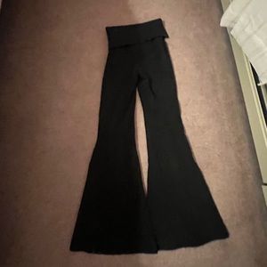 Aerie flare fold over leggings